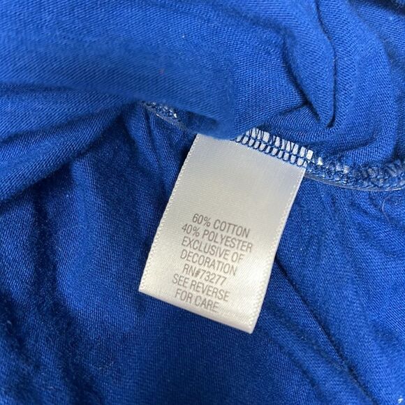 a:glow Blue Maternity Tank Top Size Medium - Picture 5 of 6